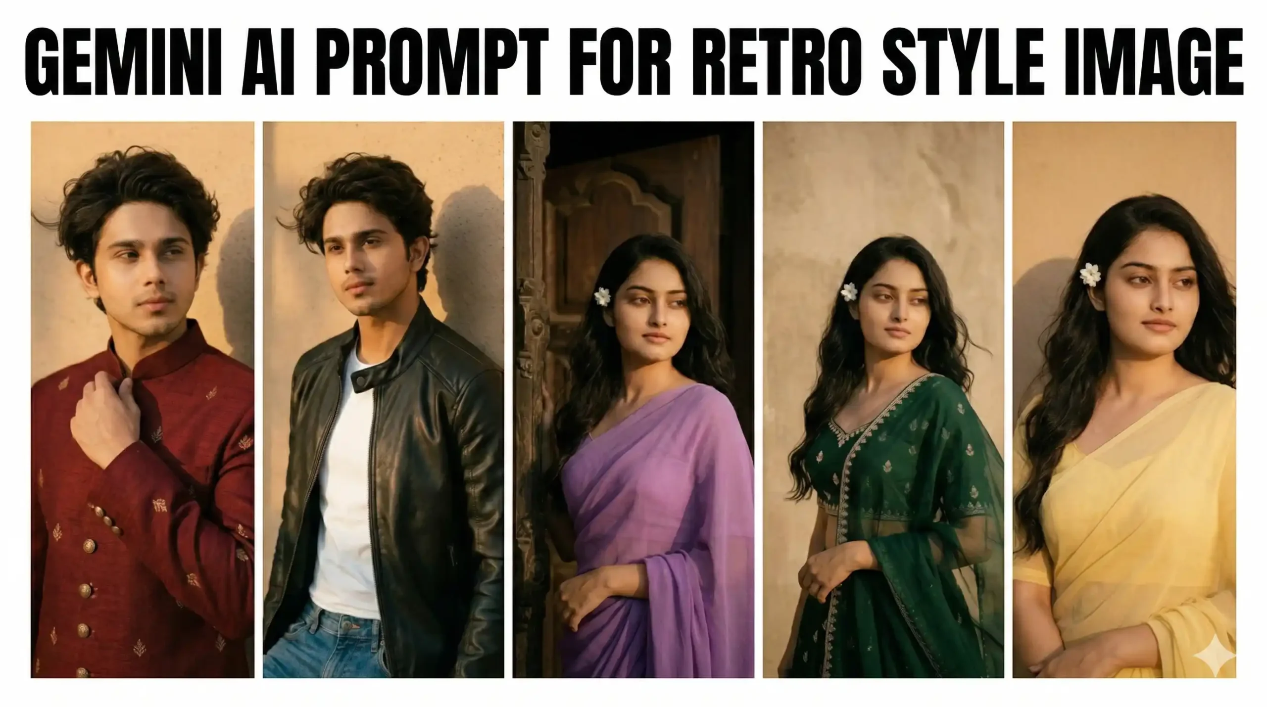 Anup Sagar AI Photo Retro Style Create Stunning Vintage Photos Easily