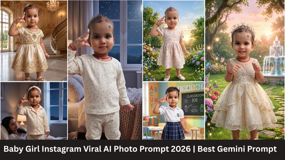 Baby Girl Instagram Viral AI Photo Prompt 2026 Best Gemini Prompt